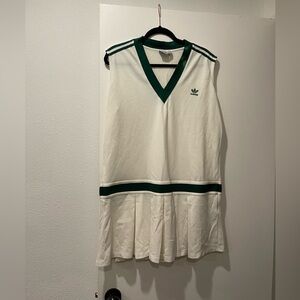 adidas | Dresses | Adidas Womens Tennis Dress New With Tags M Kelly Green  With Separate Shorts | Poshmark